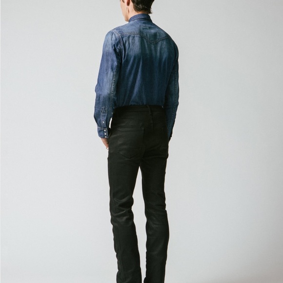 Six Week Residency Raw Hem Western Denim, Size 36 - Picture 6 of 6